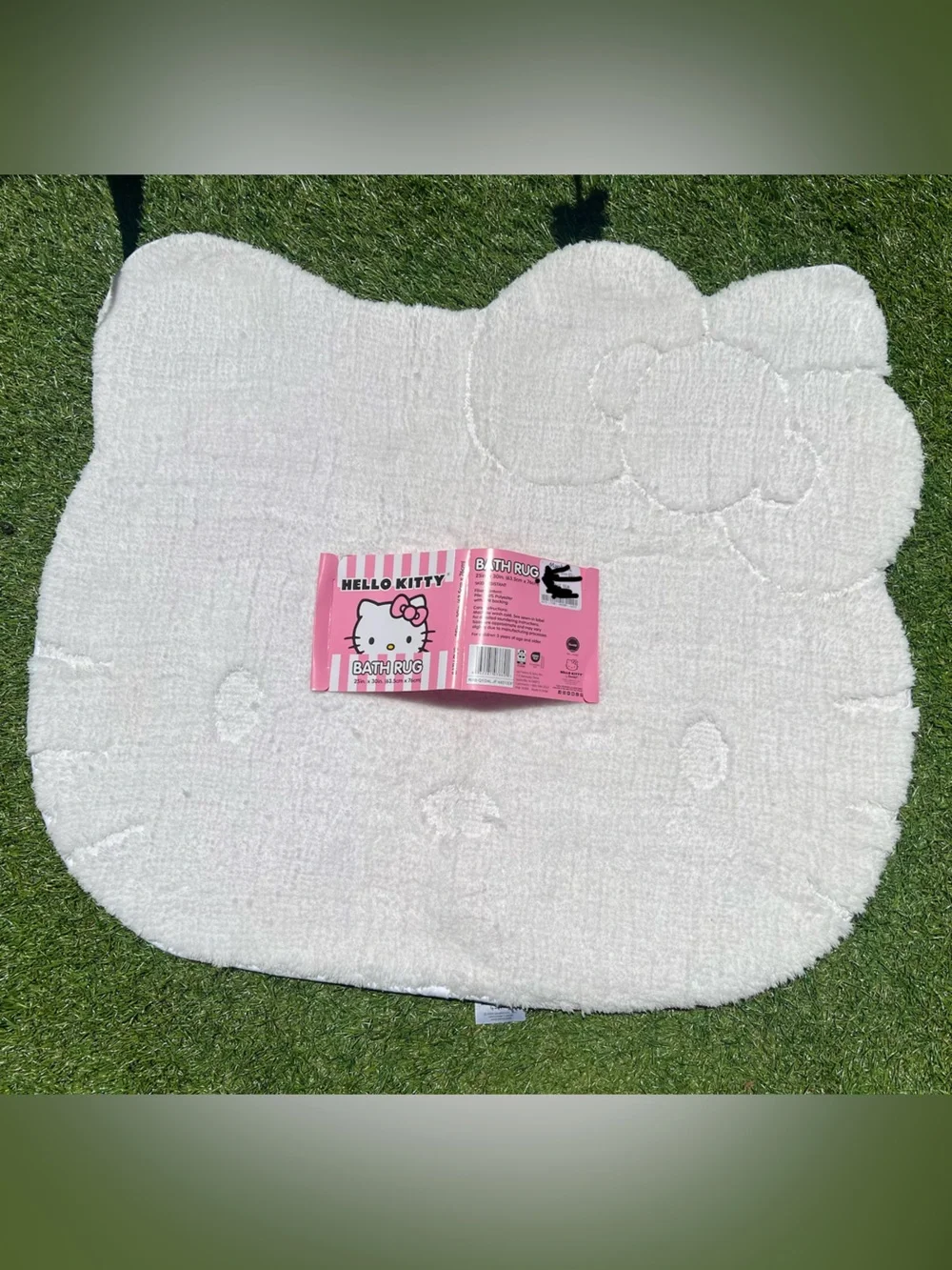 Hello Kitty White Bath Rug